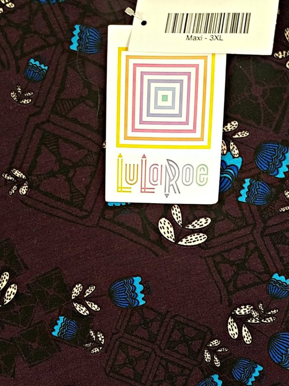 LuLaRoe Maxi Skirt 3XL - Picture 2 of 2